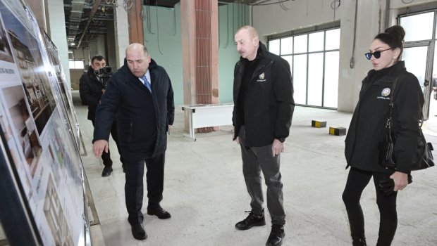 İlham Əliyev və birinci xanım Ağdamda - FOTO/VİDEO