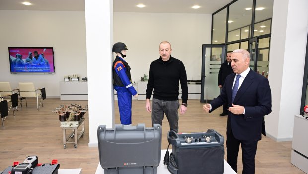 İlham Əliyev Ağdamda &ldquo;Azərişıq" ASC-nin yeni Kompleksinin AÇILIŞINDA - FOTO