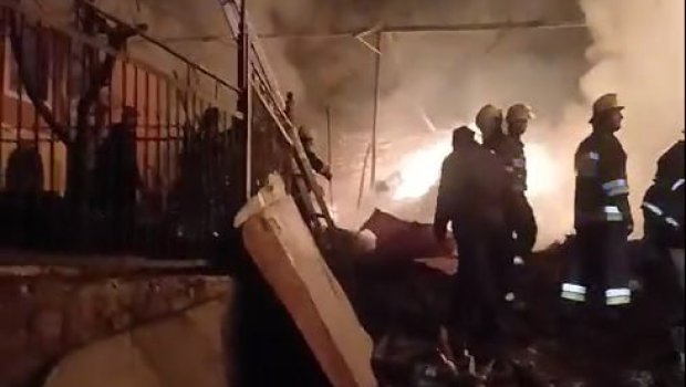 Balakəndəki yanğının TƏFƏRRÜATLARI - FOTO