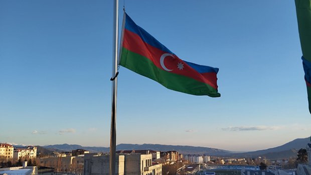 Xankəndi, Xocalı və Ağdərədə bayraqlar endirildi &ndash; FOTO