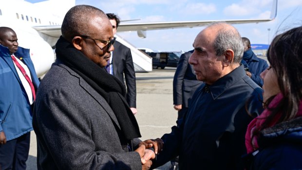 Qvineya-Bisau Prezidenti Azərbaycana GƏLDİ - FOTO