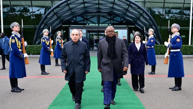 Qvineya-Bisau Prezidentinin Azərbaycana səfəri başa çatdı &ndash; FOTO