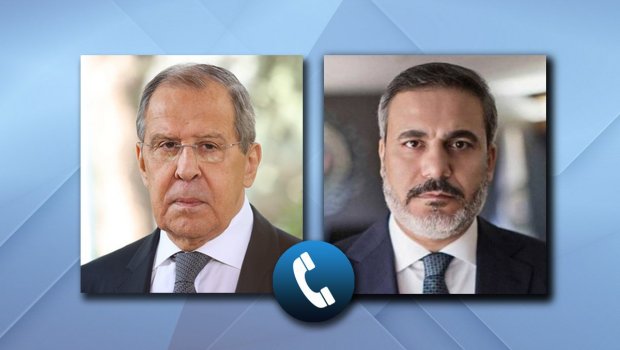 Hakan Fidan Lavrovla Ukrayna münaqişəsini MÜZAKİRƏ ETDİ