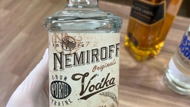 Bakıda marketdə saxta alkoqollu içkilər aşkarlandı &ndash; FOTO