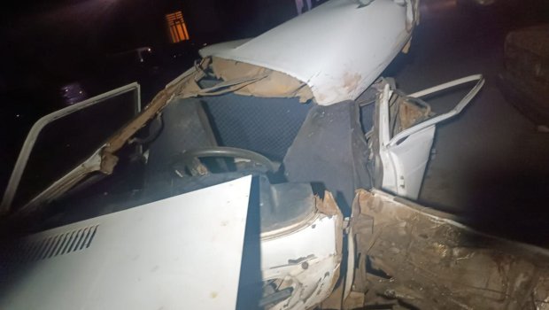 Tovuzda VAZ yük maşını ilə toqquşdu: 1 ölü var - FOTO
