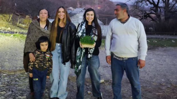 Leyla və Arzu Əliyevalar İsmayıllıda - FOTO