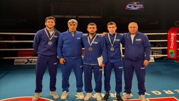 Boksçularımız beynəlxalq turnirdə 3 medal qazandılar - FOTO