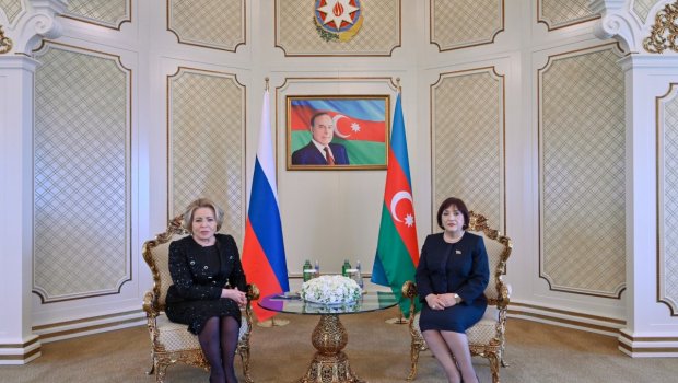 Matviyenko Sahibə Qafarovaya Rusiyanın "Dostluq" ordenini TƏQDİM ETDİ - FOTO