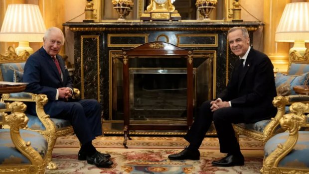 Kral III Çarlz Kanadanın yeni Baş naziri ilə görüşdü