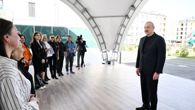 Prezident: “Şadam ki, artıq Suqovuşan kəndində də keçmiş köçkünlər yerləşirlər”