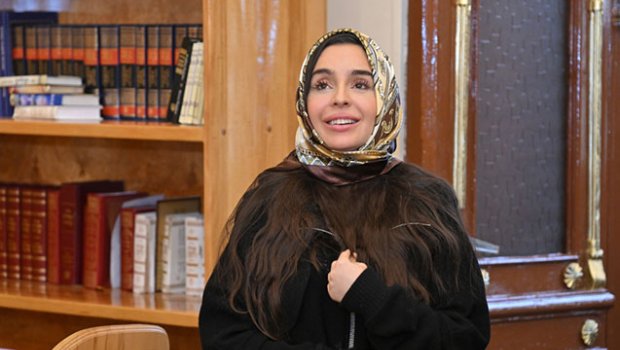 Leyla Əliyeva Qubada &ldquo;Altı günbəz&rdquo; sinaqoqu ilə tanış oldu - FOTO