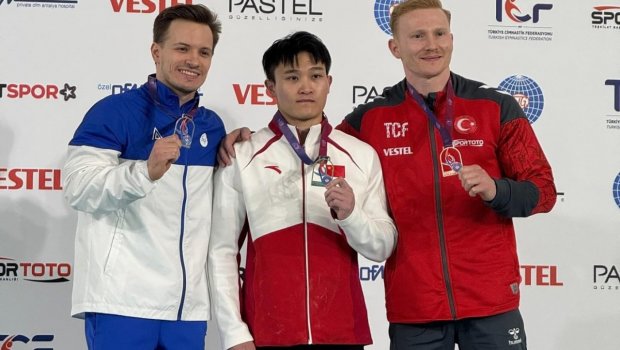Gimnastımız Dünya Kubokunda bürünc medal QAZANDI