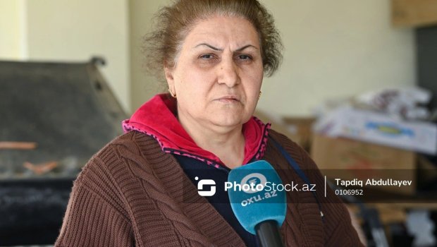 Evi uçurdulan qadın danışdı: "Qışqırdım ki, evdəyik, amma uçurdular" - FOTO/VİDEO