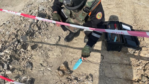 Bakıda hərbi sursat aşkarlandı &ndash; FOTO