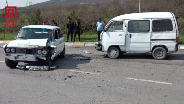 Ağsuda ağır qəza: 8 nəfər xəsarət aldı - FOTO
