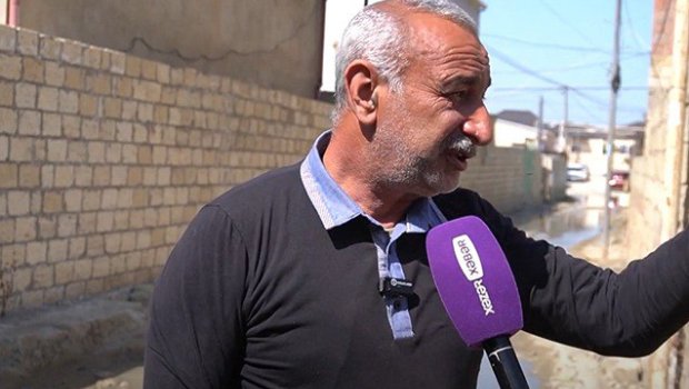 &ldquo;Elə bil burada müharibə gedir&rdquo; - Masazır sakinlərinin kanalizasiya şikayəti