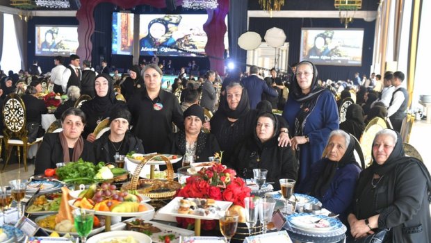 Heydər Əliyev Fondu Ramazan bayramında şəhid ailələri ilə BİR ARADA - FOTO