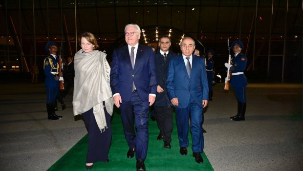 Almaniya Prezidentinin Azərbaycana səfəri BAŞA ÇATDI - FOTO
