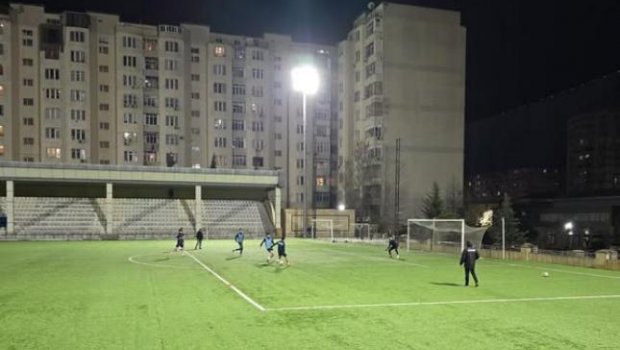 “Qarabağ”ın icarəsində olan meydançada YENİLƏNMƏ - FOTO