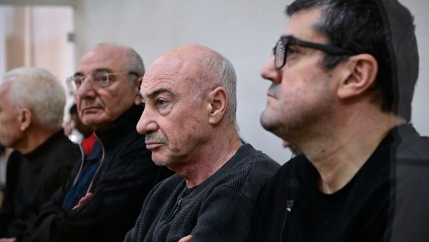 Harutyunyan və digərləri yenidən MƏHKƏMƏ QARŞISINDA - FOTO