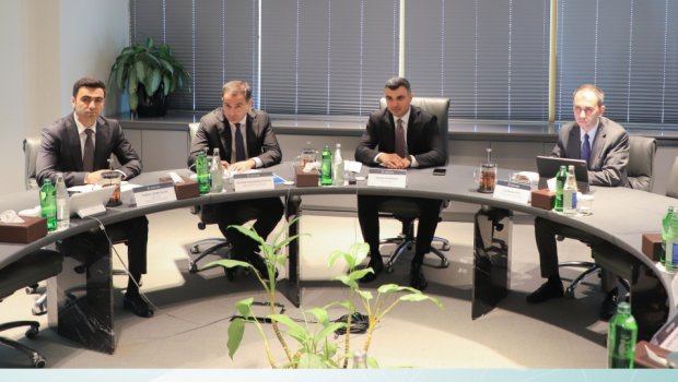 Mərkəzi Bank Dünya Bankı ilə Ölkə Tərəfdaşlıq Çərçivəsinə dair əməkdaşlığı müzakirə etdi - FOTO