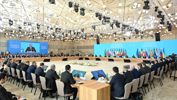 İlham Əliyev Cənub Qaz Dəhlizi ilə bağlı iclasda İŞTİRAK EDİB - FOTO/VİDEO