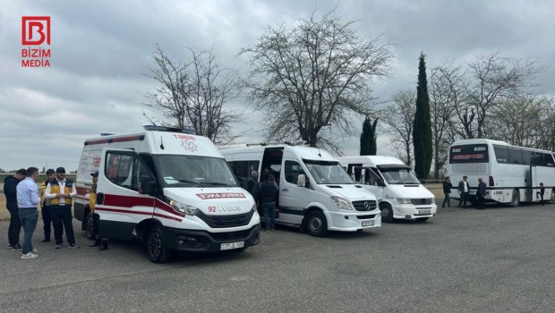 Ağdərənin Suqovuşan kəndinə növbəti köç karvanı yola salınıb - FOTO