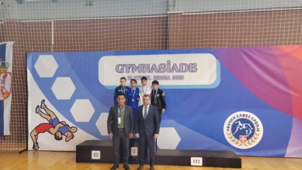Sərbəst güləş komandamız Gimnaziadanı 10 medalla başa vurdu - FOTO
