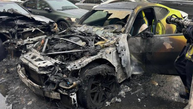 BMW-ni benzin tökərək yandıran şəxs azadlığa buraxıldı