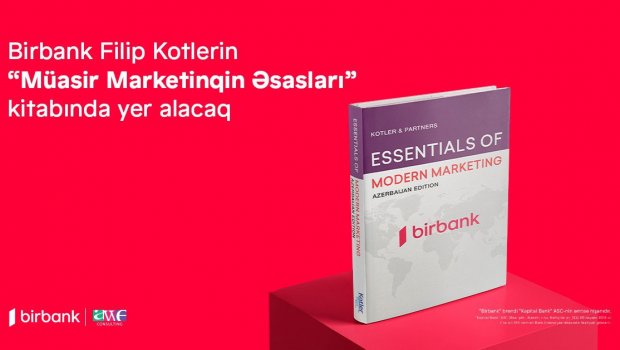 Birbank Filip Kotlerin “Müasir Marketinqin Əsasları” kitabında yer alacaq – FOTO