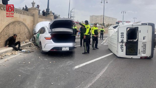 Həmin qəzada zərər görən avtomobillərə görə ziyanı KİM ÖDƏYƏCƏK?