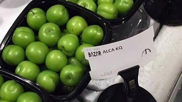 Bakıda fantastik qiymətə alça satılır – FOTO