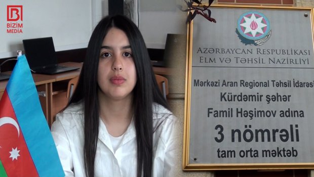 İmtahanda maksimum nəticə göstərən Kürdəmir məktəblisinin uğurunun SİRRİ &ndash; VİDEO 