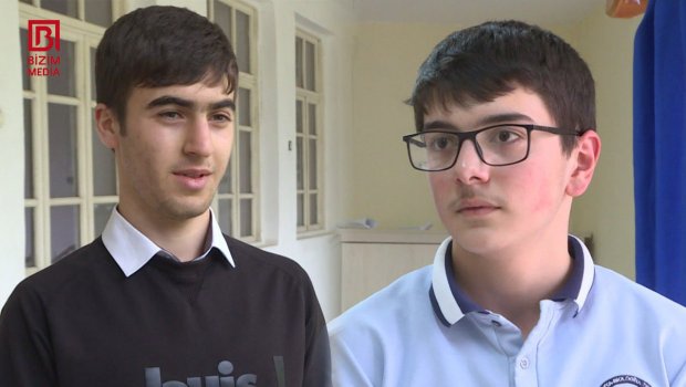 İmtahanda maksimum bal toplayan ŞƏKİ MƏKTƏBLİLƏRİ - Biri həkim, digəri mühəndis olmaq arzusundadır &ndash; FOTO