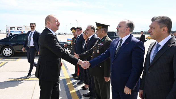 İlham Əliyevin Türkiyəyə işgüzar səfəri başa çatdı - FOTO