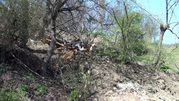 Qubada sürüşmə: Məktəb yolu bağlandı - FOTO
