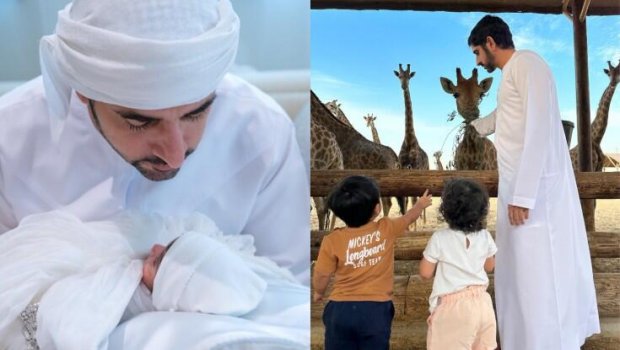 Şeyxin 4-cü övladı oldu - FOTO