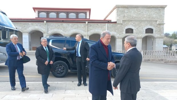 Türkiyəli deputatlar Şuşaya gəldi - FOTO