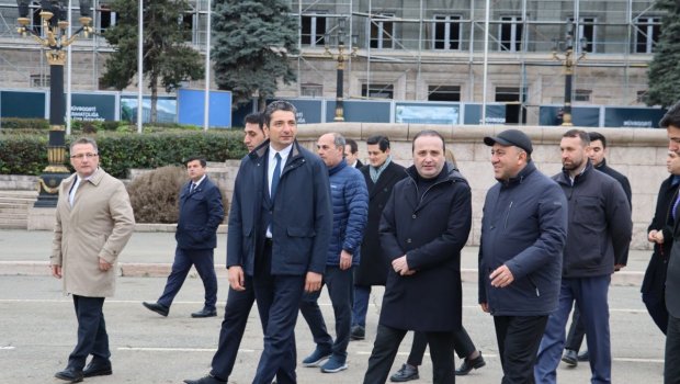 Türkiyənin ticarət nazirinin müavini Qarabağda - FOTO