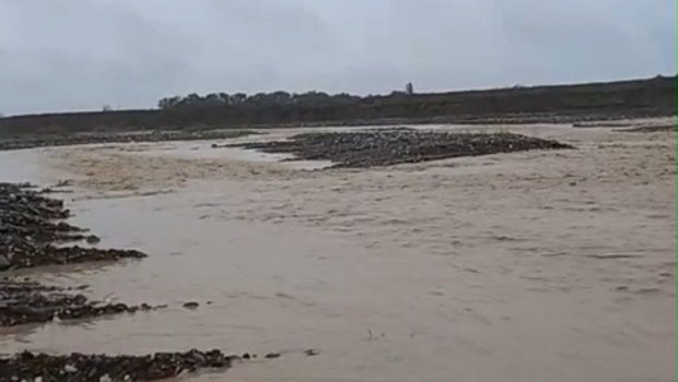 Ağdamdan keçən 2 çaya sel gəlib - FOTO