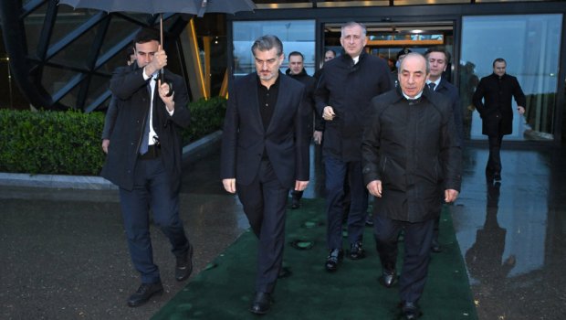 Kavelaşvilinin Azərbaycana rəsmi səfəri başa çatdı - FOTO