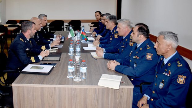 Azərbaycan və İtaliya HHQ-nin əməkdaşları arasında ekspert görüşü KEÇİRİLDİ - FOTO