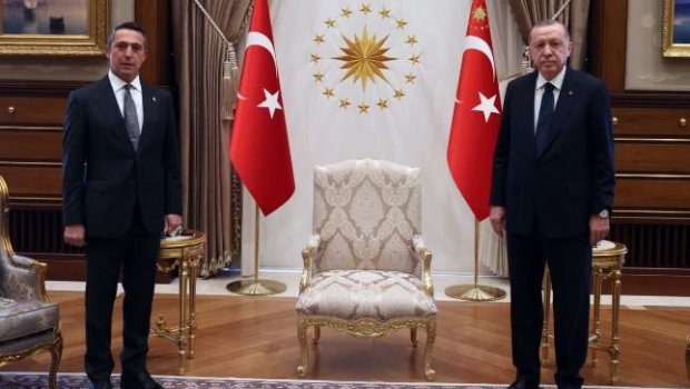 Ali Koç Ərdoğanın QƏBULUNDA - FOTO