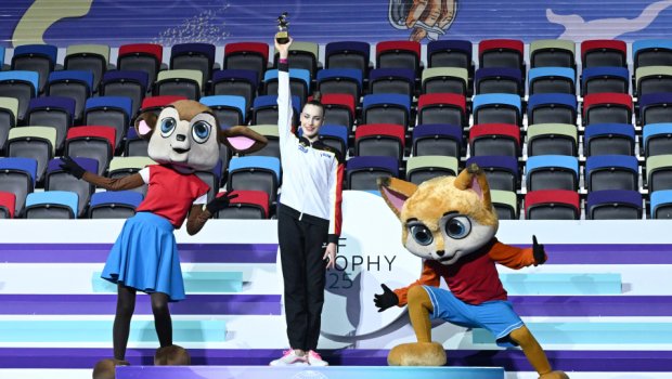 Bakıda bədii gimnastika üzrə Dünya Kubokuna yekun vuruldu - FOTO