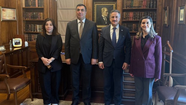 BANM rektoru Elmar Qasımov Boğaziçi Universitetinin rektoru ilə görüşüb &ndash; FOTO