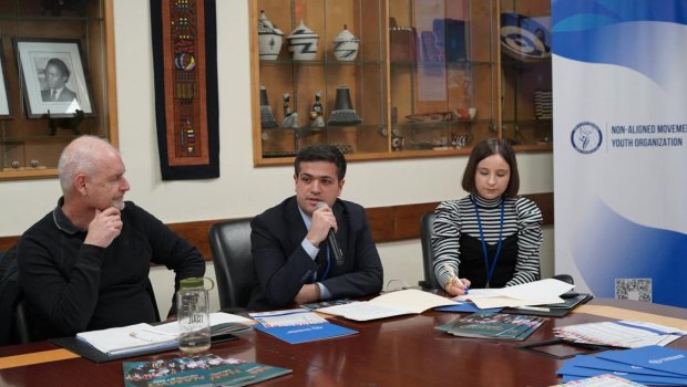 İƏGF Avrasiya Regional Mərkəzi BMT ECOSOC Gənclər Forumunda mina qurbanları ilə bağlı platformanı təqdim etdi &ndash; FOTO