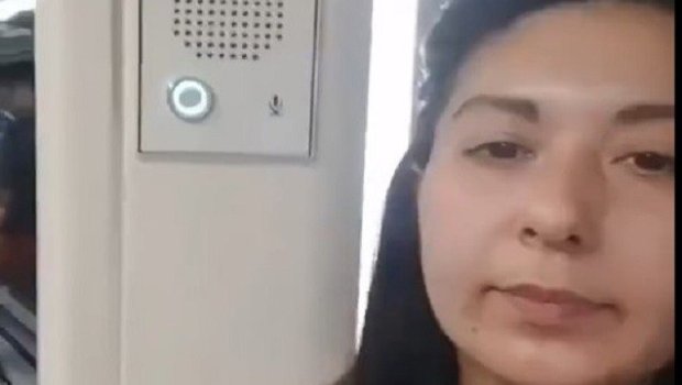 Qadın metroda etdiyi hərəkətə görə 200 manat CƏRİMƏLƏNDİ &ndash; VİDEO