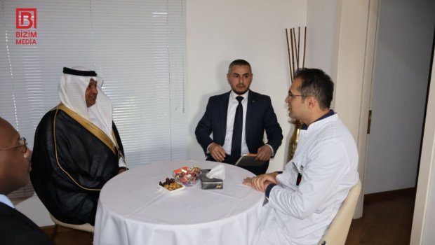 Səudiyyə Ərəbistanının Azərbaycandakı səfiri Qusar xəstəxanasında – FOTO