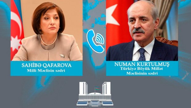Azərbaycan və Türkiyə parlament sədrləri arasında telefon danışığı oldu