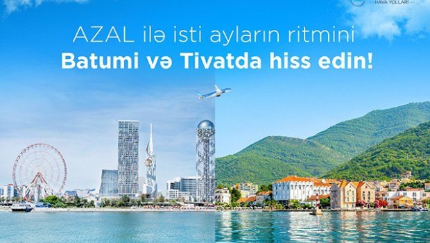 AZAL iki populyar kurort şəhərinə uçuşlara BAŞLAYIR